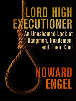 cover image of Lord High Executioner